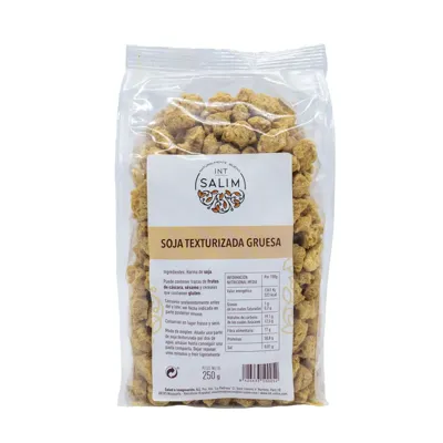 Soja Texturizada Gruesa 250 g, Intsalim