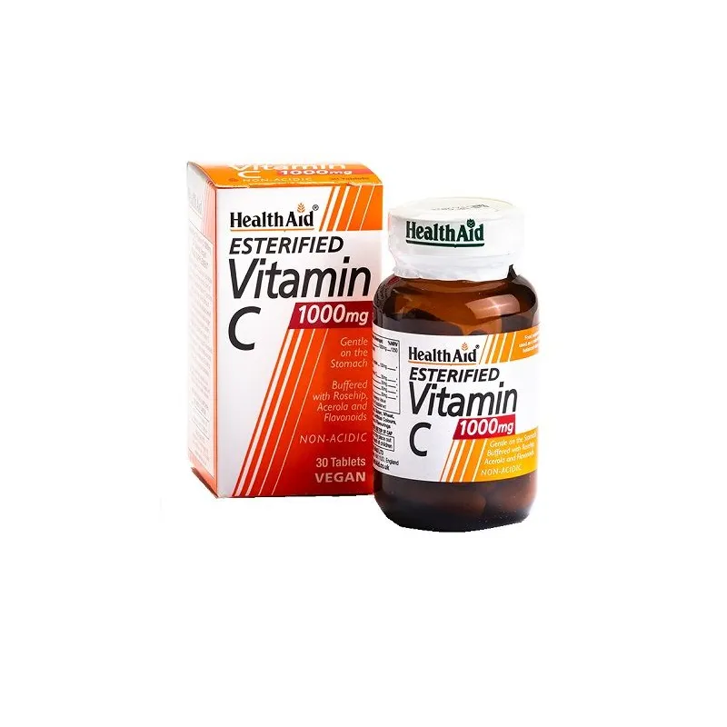 Vitamine C estérifiée 1000 mg 30 comprimés, Health Aid