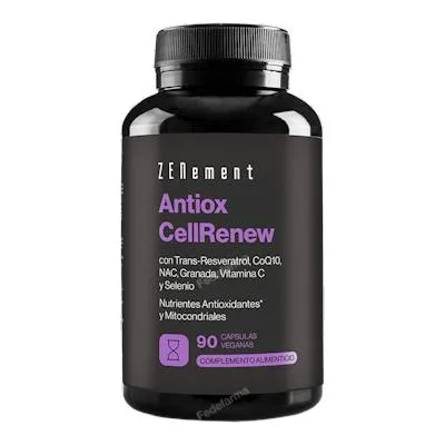 Antiox cellrenew 90 cápsulas vegetales, Zenement