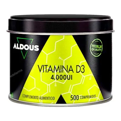 Vitamina D3 4000 UI 500 compresse, Aldous Bio