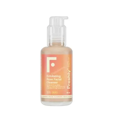 Exfoliating rose facial cleanser 100 ml, Freshly Cosmetics