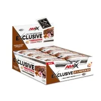 Barritas exclusive protein DOBLE choco 24 x 40 g, Amix