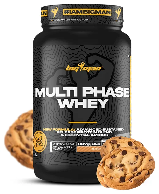 Multi phase whey cookies 908 g, Bigman