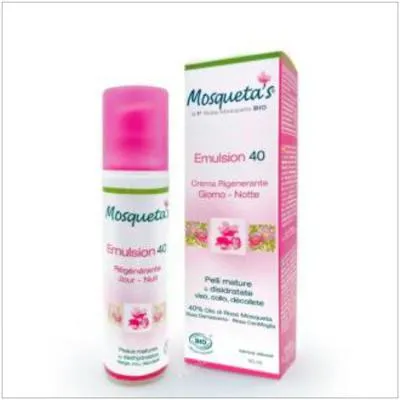 Rosa mosqueta emulsion 40 regeneradora BIO 50 ml, Mosqueta´s