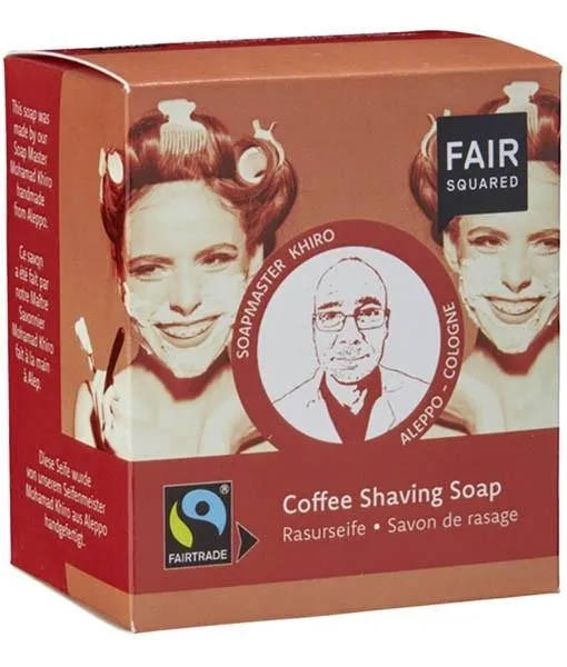 Jabón para afeitado con café, Fair Squared