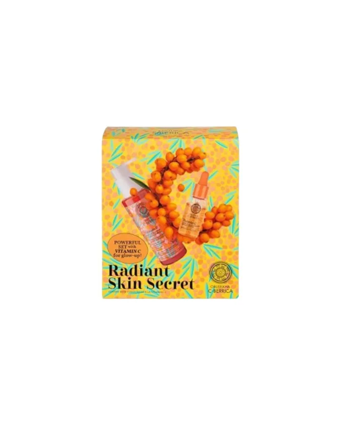 Conjunto de oferta radiant skin secret oblepikha c berrica, Natura Siberica