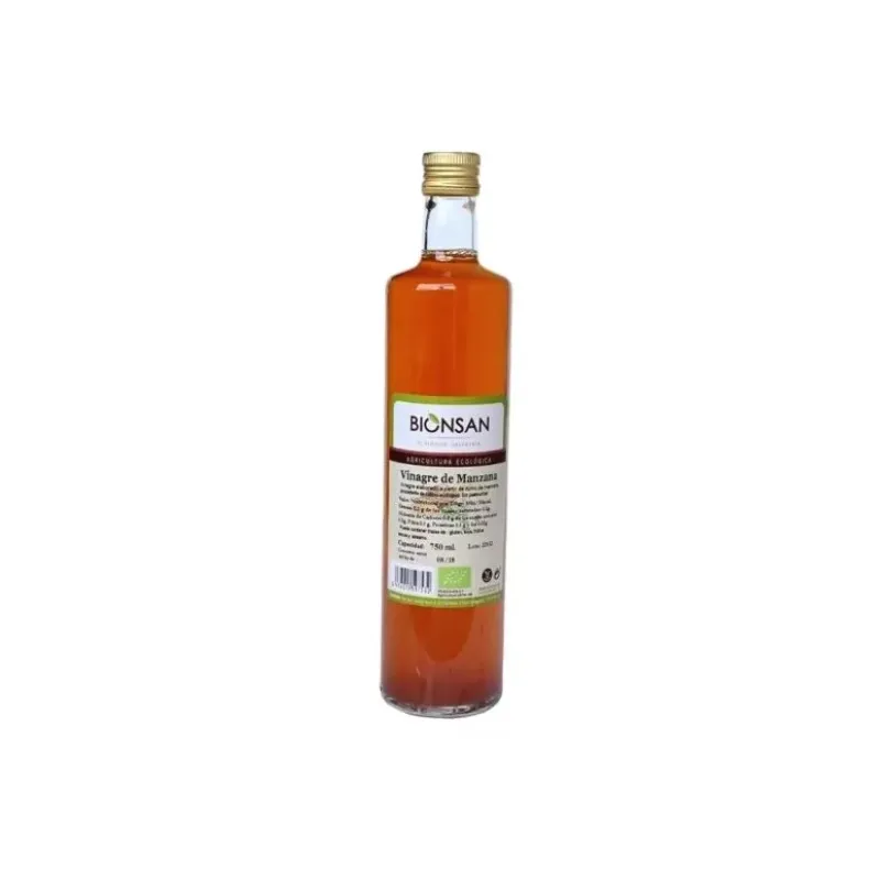 Vinagre manzana sin filtrar BIO 750 ml, Bionsan