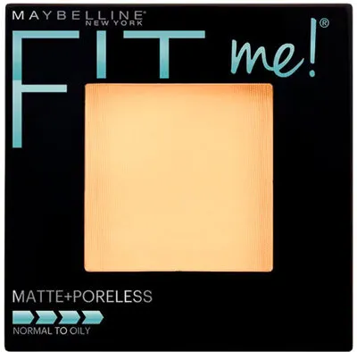Fit me matte poreless polvo matificante 105 natural ivory 9 g, Maybelline