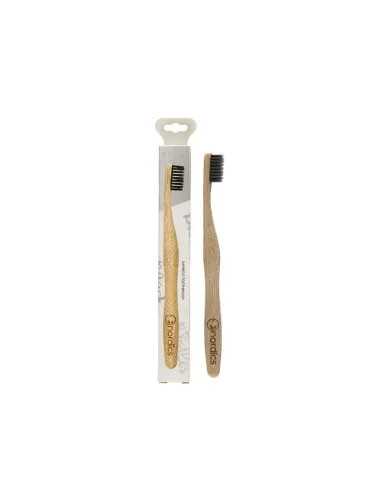 Cepillo dental bambu - carbón binchotan, Nordics