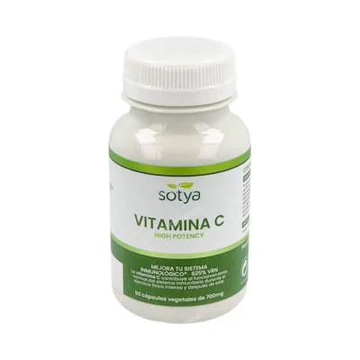 Vitamina C high potency 700 mg caps 60 uds., Sotya