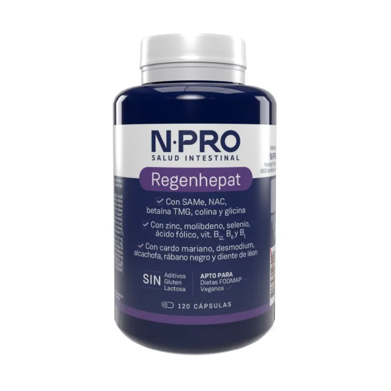 Regenhepat 120 cápsulas, Npro