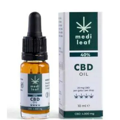 CBD 40% forte aceite 10 ml, Medileaf