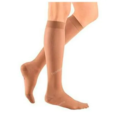 Media sheer soft ad CCL2 c/p T/3 petite natural, Mediven