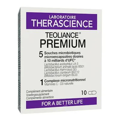 Teoliance premium 10 cápsulas, Therascience
