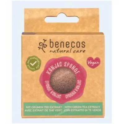Esponja konjac té verde piel mixta, Benecos