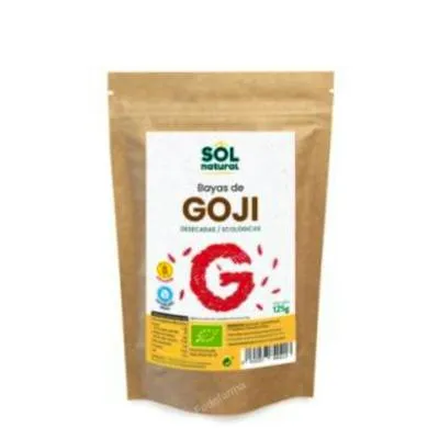 Bayas de goji BIO 125 g, Solnatural