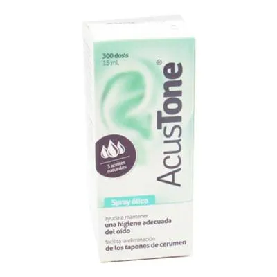 Spray otico 300 dosis 15 ml, Acustone