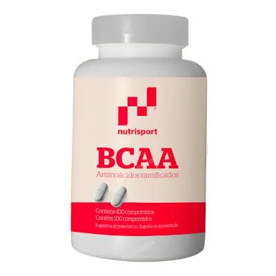 Aminoacidos ramificados 1 g bcaa 100 comprimidos, Nutrisport