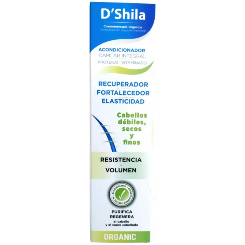 Acondicionador capilar recuperador dShila 300 ml, Shila