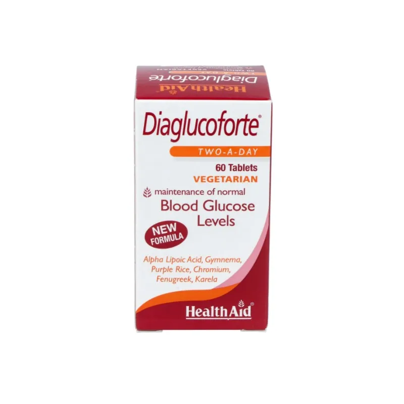 Diaglucoforte 60 comprimidos, Health Aid