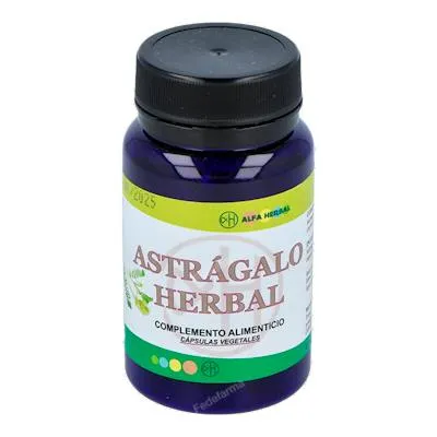 Astrago herbal 60 cápsulas vegetales, Alfa Herbal
