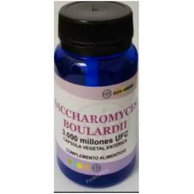 Saccharomices boulardii 50 cápsulas, Alfa Herbal