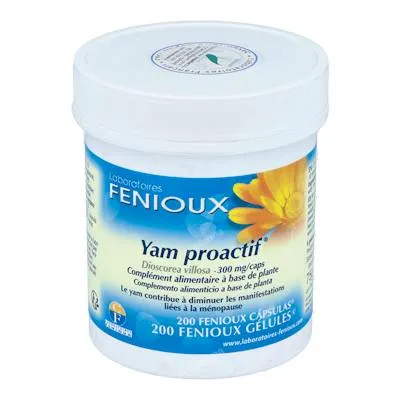 Yam proactiv 200 cápsulas, Fenioux