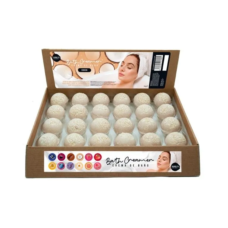 Bath Creamer Kokos 24 st., Bubbles & Colors
