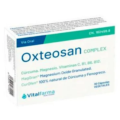 Oxteosan complex 30 cápsulas, Vitalfarma
