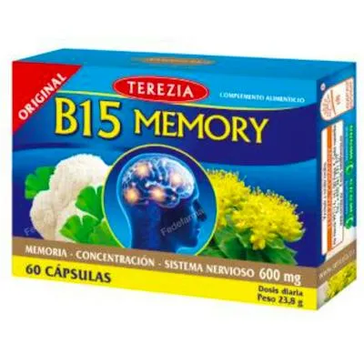 B15 memory 60 cápsulas, Terezia