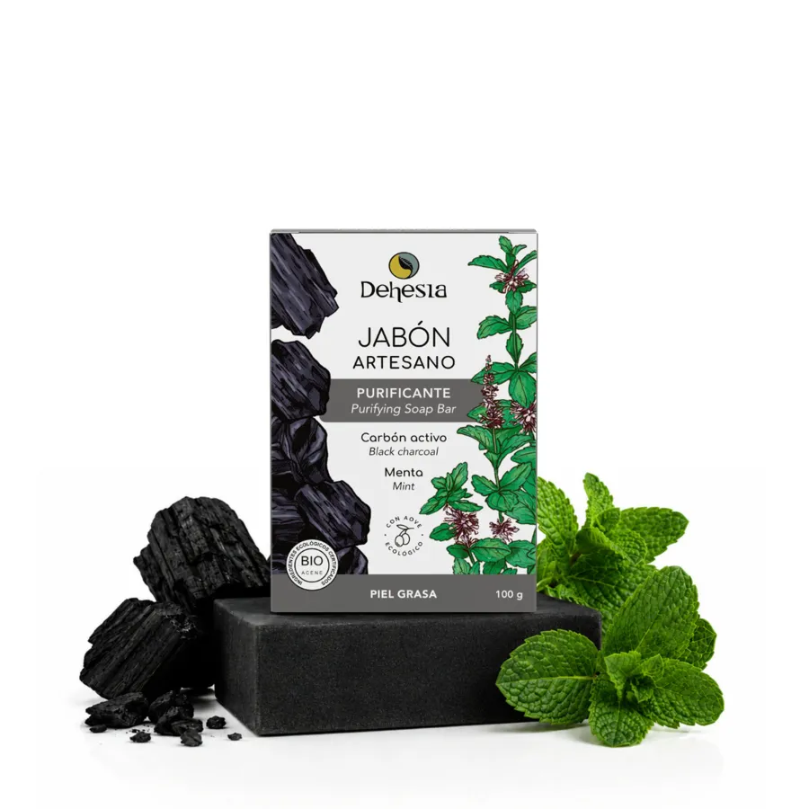 Jabón artesano purificante BIO 100 g, Dehesia