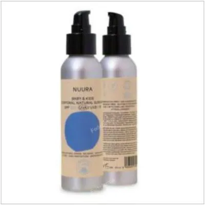 Crema fluida solar SPF50 niños BIO 125 ml, Nuura
