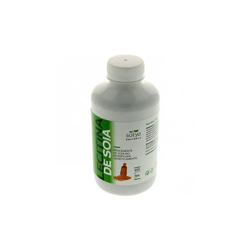 Sojalecithine 740 mg 450 parels, Sotya