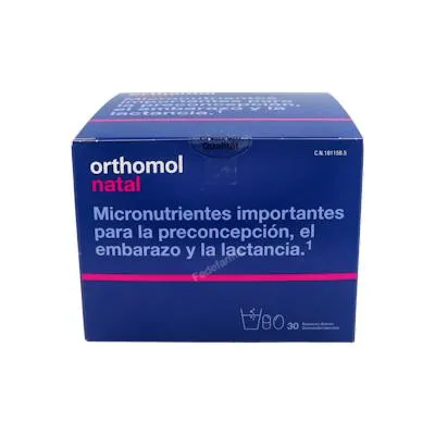 Natal 30dosis granulado+caps, Orthomol