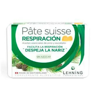 Pate suisse Atemwege Gummi 40 Bonbons, Lehning