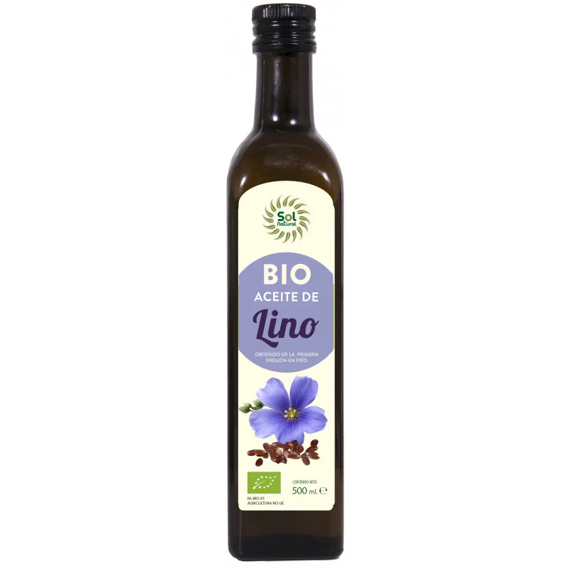 Aceite lino sol natu BIO 500 ml, Sol Natural