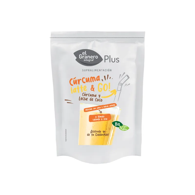 Curcuma latte&go BIO 200 g, El Granero