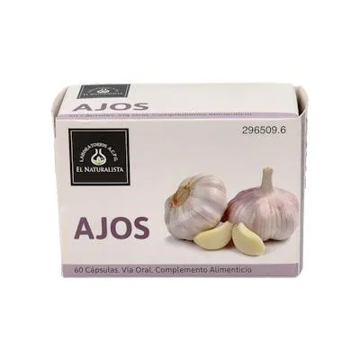 Ajo 60 cápsulas, El Naturalista