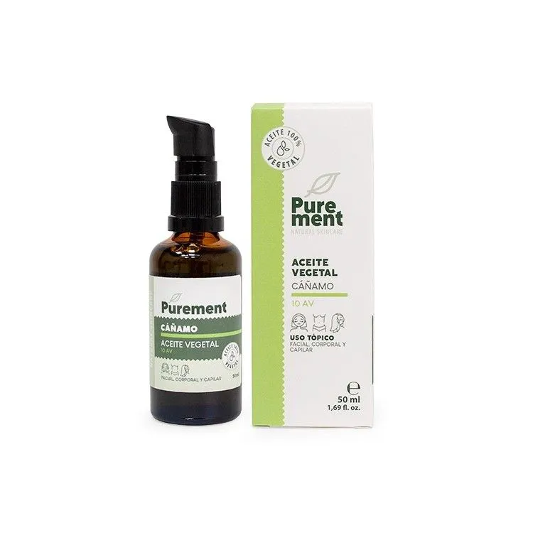 Huile végétale de Chanvre BIO 50 ml, Purement