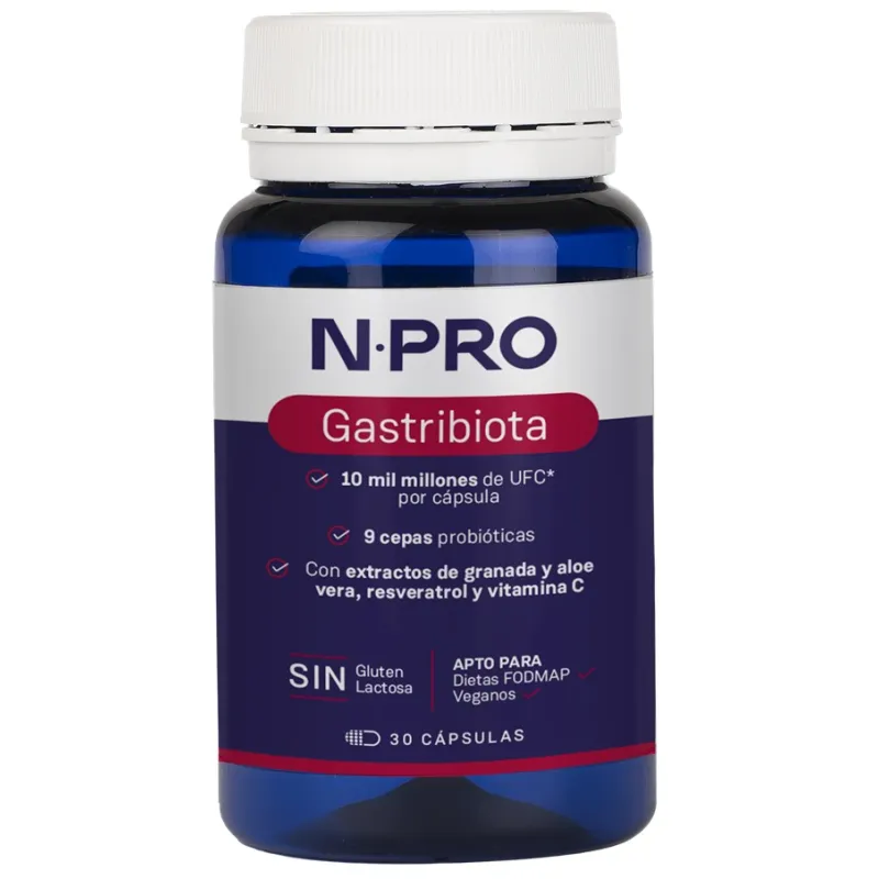 Gastribiota 30 cápsulas, Npro
