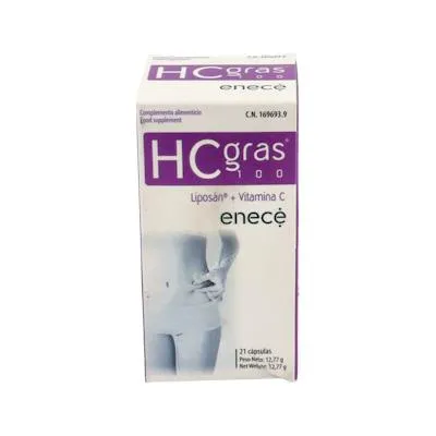 Nutrición Center hc gras 100 21 cápsulas, Nutricion Center