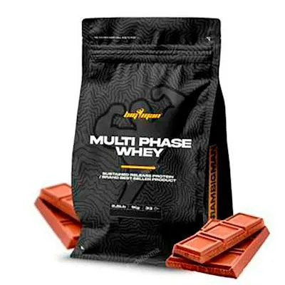 Multi-phase whey chocolate 1 kg, Bigman