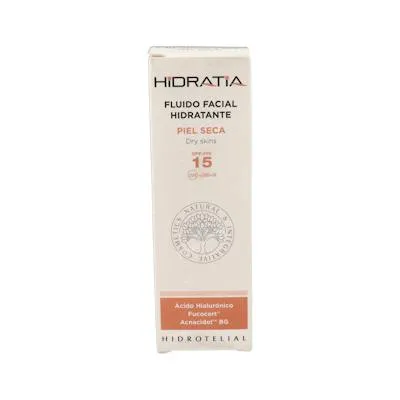 Hidratia Gesichtsfluid für trockene/atopische Haut LSF 15 50 ml, Hidrotelial
