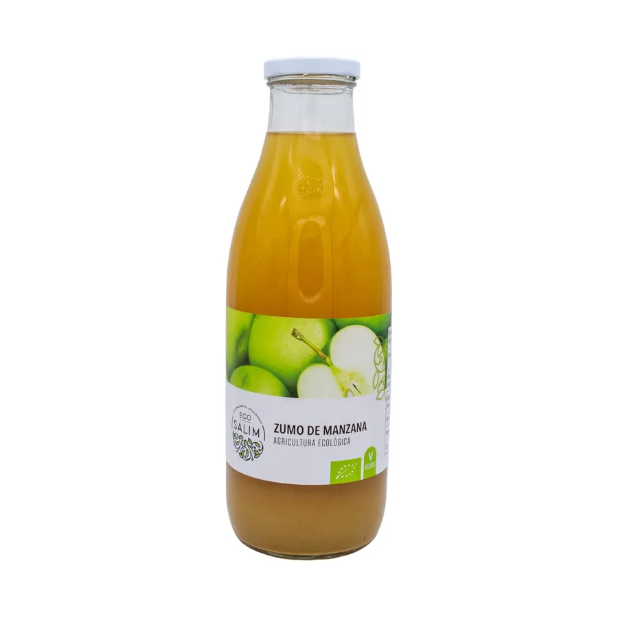 Zumo Manzana Blanca BIO 1 l, Ecosalim