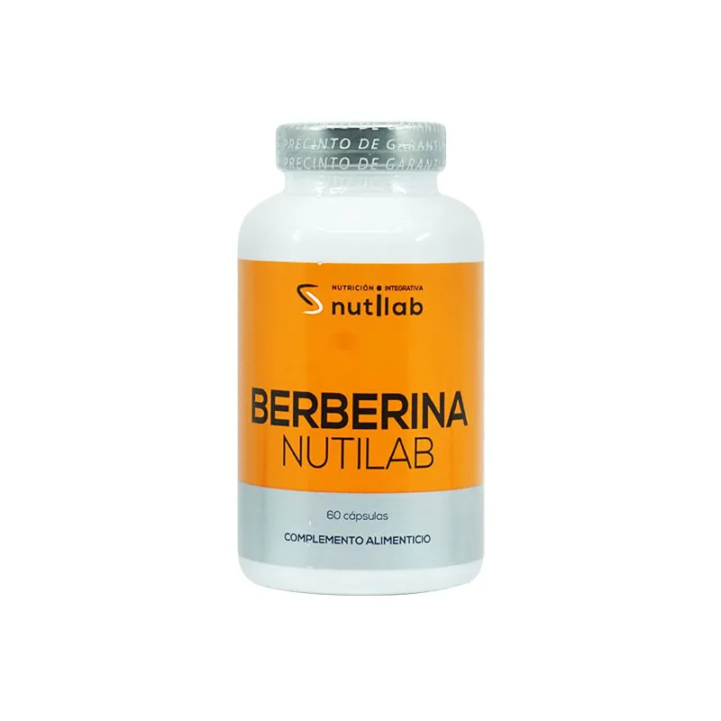 Berberina 730 mg 60 cápsulas, Nutilab