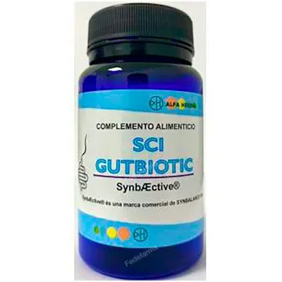 Sci gutbiotic probiotico 30 cápsulas vegetales, Alfa Herbal