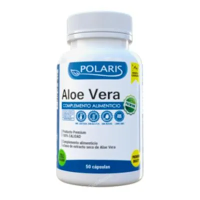 Aloe vera 50 cápsulas, Polaris