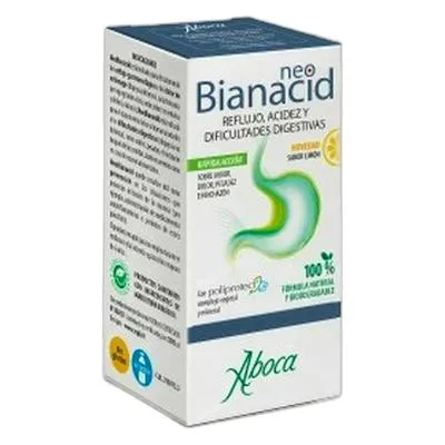 Neobianacid limón 70 comprimidos, Aboca