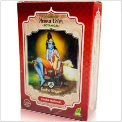 Henné poudre botanicals acajou naturel 100 g, Radhe Shyam