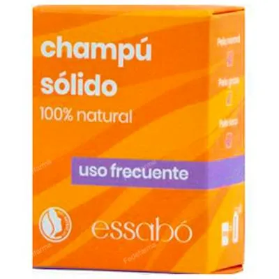 Champú solido uso frecuente 100 g, Essabo
